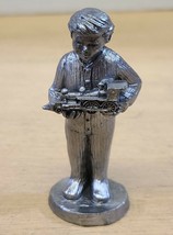 Michael Ricker Pewter 1992 Christmas, The Gift of Love Number #14398 - £14.70 GBP