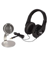 Shure Mobile Recording Kit with SRH240A Headphones and MV5 Microphone - ... - $234.99
