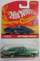Hot Wheels Classic Series 1: 1967 Dodge Charger #5 of 25 - £13.81 GBP