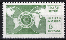 ZAYIX Brazil 1047 MNH Lions Emblem Globes 062723S114M - £1.19 GBP