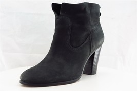 Vince Camuto Ankle Boots Women Pull On Boot Sz 8 M Black Leather - £19.74 GBP