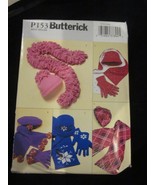 Butterick Pattern P153 P 153 Best Seller Misses&#39; Hats Gloves And Scarves... - £7.81 GBP
