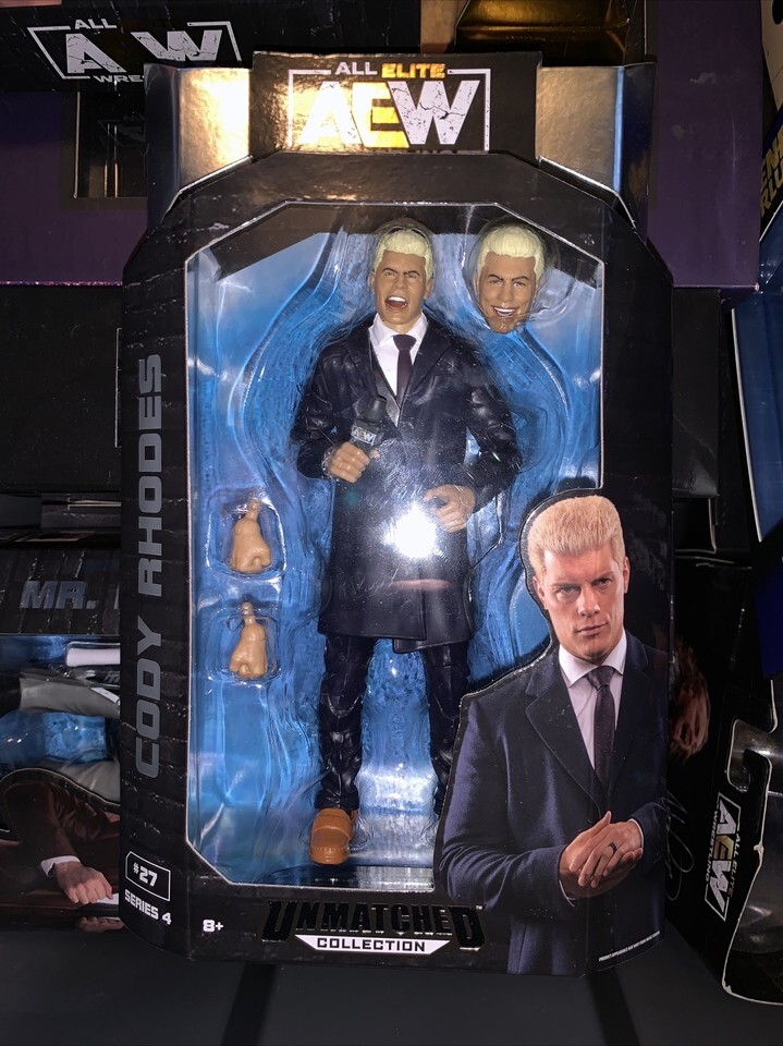 Cody Rhodes (Suited) - AEW Unmatched Series 4 Jazwares Toy Wrestling Figure - $15.98