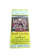 1994 Georgia at South Carolina Football Ticket Stub 9/3 Muschamp Sr. Safety - $20.37 CAD