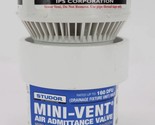 Studor 20341 Mini-Vent Air Admittance Valve with PVC Adapter 1-1/2 or 2-... - $26.00