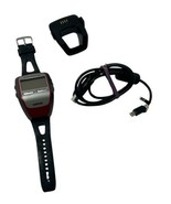 GARMIN Forerunner 305 Watch w Charger Cradle &amp; Cable Tested Works Perfect - $629.37 MXN