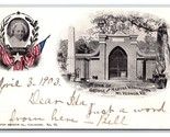 Washington Tomb Montante Vernon Virginia 1903 Privato Posta Scheda Pmc C... - $3.36