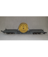 Vintage American Flyer No. 636 (Erie 7210) Center Depressed Flat Car with Reel - $25.00