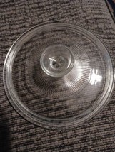 G-5-C Pyrex Round Clear scallop Glass Lid Only Corningware Replacement  7.5 Inch - £7.90 GBP