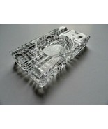 Crystal Ashtray Measures 7.5&quot; L x 4.25&quot; W x 1.25&quot; H - $195.00