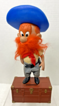 Original 1971 YOSEMITE SAM Warner Brothers Bank with HAT &amp; GUN 9 1/2” Tall - $544.02 MXN