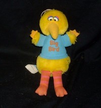 10&quot; VINTAGE 1983 PLAYSKOOL SESAME STREET BIG BIRD STUFFED ANIMAL PLUSH T... - £14.46 GBP