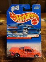 2000 Hot Wheels #067 - 2000 First Editions 7/36 - Chevy Pro Stock Truck - £2.82 GBP
