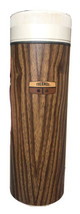 VTG King Seeley Wide Mouth Tall 11.5 Inch Quart Size Wood Grain Hot/Cold Thermos - £8.80 GBP