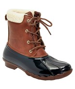 Girls Duck Boots Size 1 or 3 Faux Leather Girls - £13.53 GBP