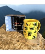 Bob Ross Lot Of 2 “Make Love To The Canvas” &amp; Happy Trees Coffee Tea Mugs - $357.94 MXN
