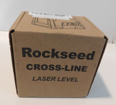 Rockseed 50ft Cross Line Red Laser Level LV1  Brand New - £31.24 GBP
