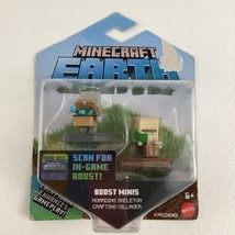 Minecraft Earth Boost Mini Action Figures Hoarding Skeleton Crafting Villager - £9.91 GBP