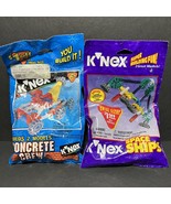 K&#39;NEX 1997 Vintage CONCRETE CREW &amp; SPACE SHIPS Trial Size   KITS - €12,91 EUR