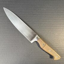 Chicago Cutlery Chef Knife 8" Blade Walnut Handle Full Tang Stainless Steel - $19.79