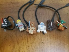 Star Wars Croc Charms Jibbitz Darth Luke Obi Wan R2D2 Chubacca Yoda - £7.53 GBP