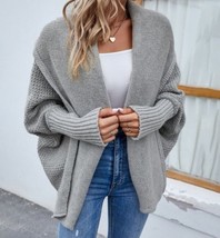 Wild Orchid Sweater Womens Large Open Front Cardigan Dolman Sleeve Shawl... - $16.58