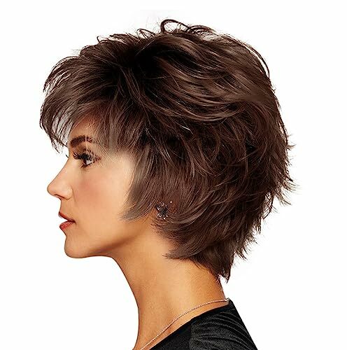 Raquel Welch Voltage Short Layered, No-Fuss Wig by Hairuwear, Petite Cap, SS9/30 Item image 9
