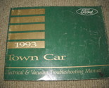 1993 Ford Lincoln Ville Voiture Électrique Câble Diagrammes Manuel Ateli... - £40.55 GBP