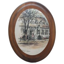 Woodsy Creations The Raleigh Tavern Handcrafted by Sure Products Dome Print Wood - £18.37 GBP
