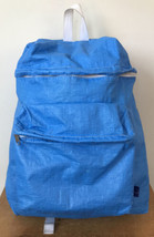 Comme Des Garçons SHIRT Japanese Blue Polyethylene Woven Backpack Bag - £790.07 GBP