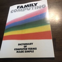 Vintage 1984 Family Computing Book - £7.91 GBP