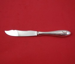 Antique Hammered by Shreve Sterling Silver Fruit Knife HH SP w/ Applied Mono &quot;F&quot; - £62.51 GBP