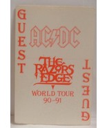 AC/DC - VINTAGE ORIGINAL CLOTH CONCERT TOUR BACKSTAGE PASS ***LAST ONE*** - $190.36 MXN