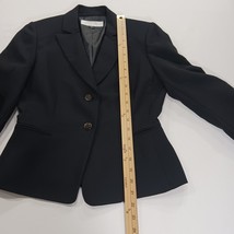 Tahari Arthur S. Levine Petite Women’s 2P Black Blazer Two-Buttons Career Work image 6