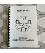 1978 Court St. Rita Catholic Daughters of America Cookbook Raton, NM - £27.23 GBP