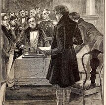 1904 Professor Morse Sending The First Telegram History Art Print DWN10F - $12.38