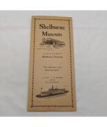 1960 Shelburne Museum Travel Brochure - €10,77 EUR