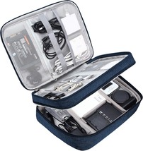 Electronics Organizer Portable Storage Case For Cable, Cord, Charger, Phone, - $37.93