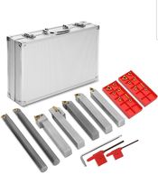 Indexable Lathe Turning Tool 21Pcs Kit 1/2'' 12mm Shank 7Pcs Metal Lathe... - $7,900.00