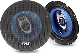 Pyle 4&#39;&#39; X 6&#39;&#39; Three Way Sound Speaker System - Pro Mid Range Triaxial Loud - $41.93