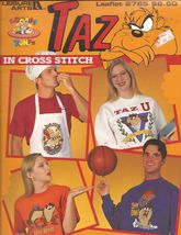 Taz In Cross Stitch, Leisure Arts Leaflet 2785 - $8.00