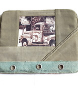 Antique Truck Laptop Tablet Sleeve Bag Recycled Canvas Vintage Addiction... - £22.19 GBP