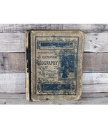 1896 The New Eclectic Series Elementary Geography Textbook Hardcover Pri... - £13.97 GBP