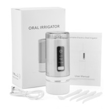 Electric Oral Irrigator Storable Water Flosser - £6.84 GBP