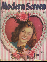 Modern Screen 1946 FEB-SHIRLEY Temple Valentine Cvr Vg - £44.49 GBP