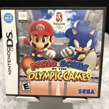 Mario &amp; Sonic at the Olympic Games Beijing 2008 Nintendo DS Complete In Box - $14.99