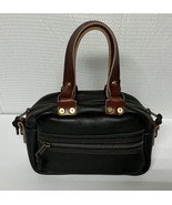 Go Forth Goods (GFG) Mini Hoffman Leather Black W/ Saddle Bag Handles/Cr... - $5,773.58 MXN