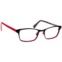 Lafont - Issy &amp; La Eyeglasses Mythe 2 165 Black/Red Rectangular France 50-18 137 - £102.25 GBP