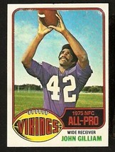 1976 Topps Minnesota Vikings Team Lot John Gilliam Ed White RC  - £0.98 GBP