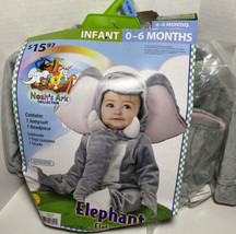 Elephant Baby Noah’s Ark Collection Costume Halloween 0-6 Months New - £11.39 GBP